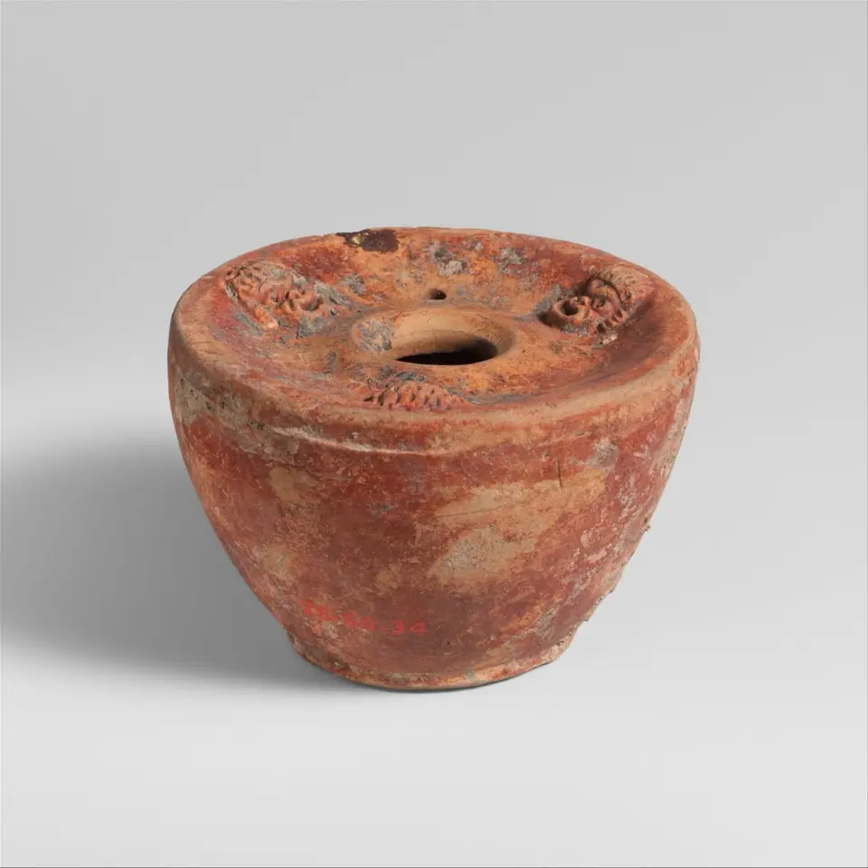 A Roman-period clay inkwell