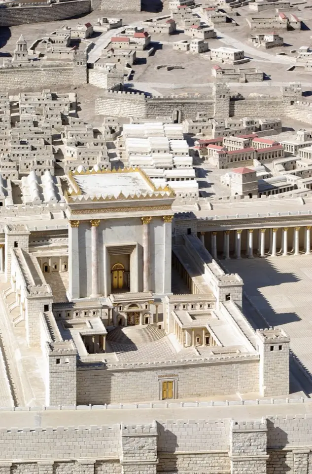 The Israel Museum’s model of Second Temple Jerusalem