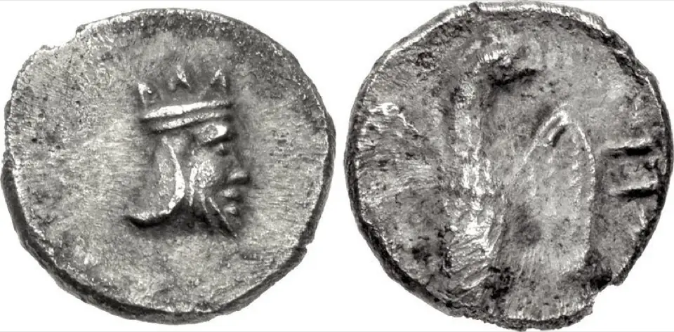 A Yehud silver coin from Persian-period Judah